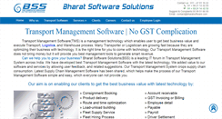 Desktop Screenshot of bharatsoftware.com